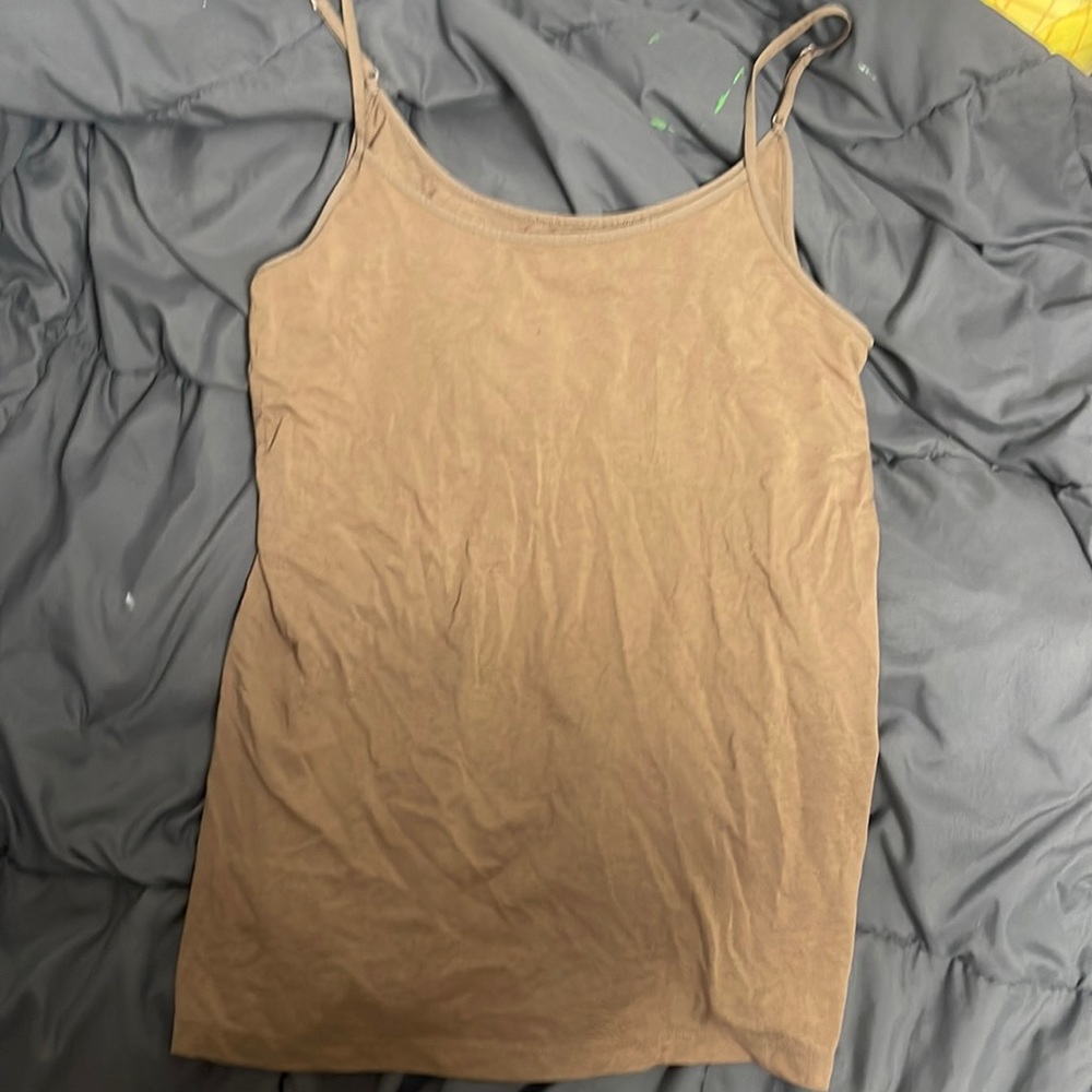 Brown tank